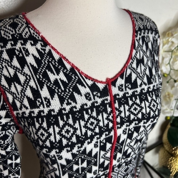 vintage bulldog guarenteed tough wool blend sweater S/P - Picture 5 of 6